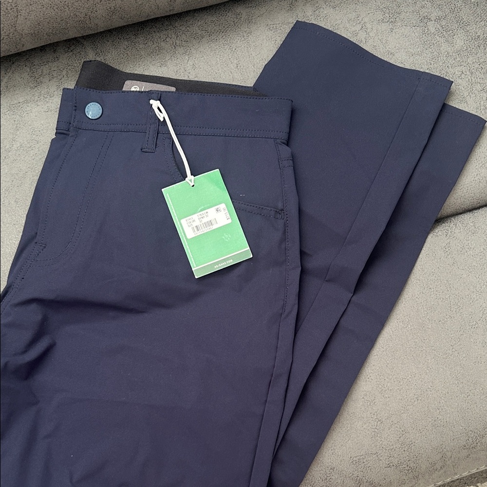 AG Men's Navy  Golf Pants